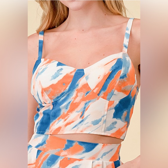 175 2 Piece Marble Pant Set - Picture 5 of 7